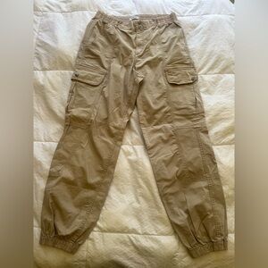 Women’s Garage Khaki Beige Tan Cargo Utility Pants